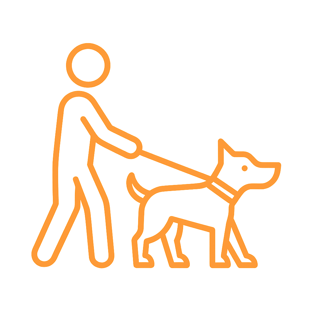 Structured Walk Icon